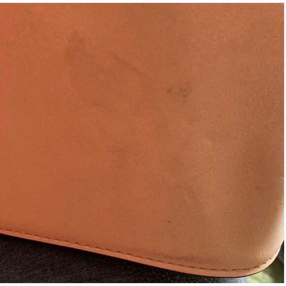 SANDRO Beige Crossbody Bag With Gold Accent Strap - Picture 7 of 9